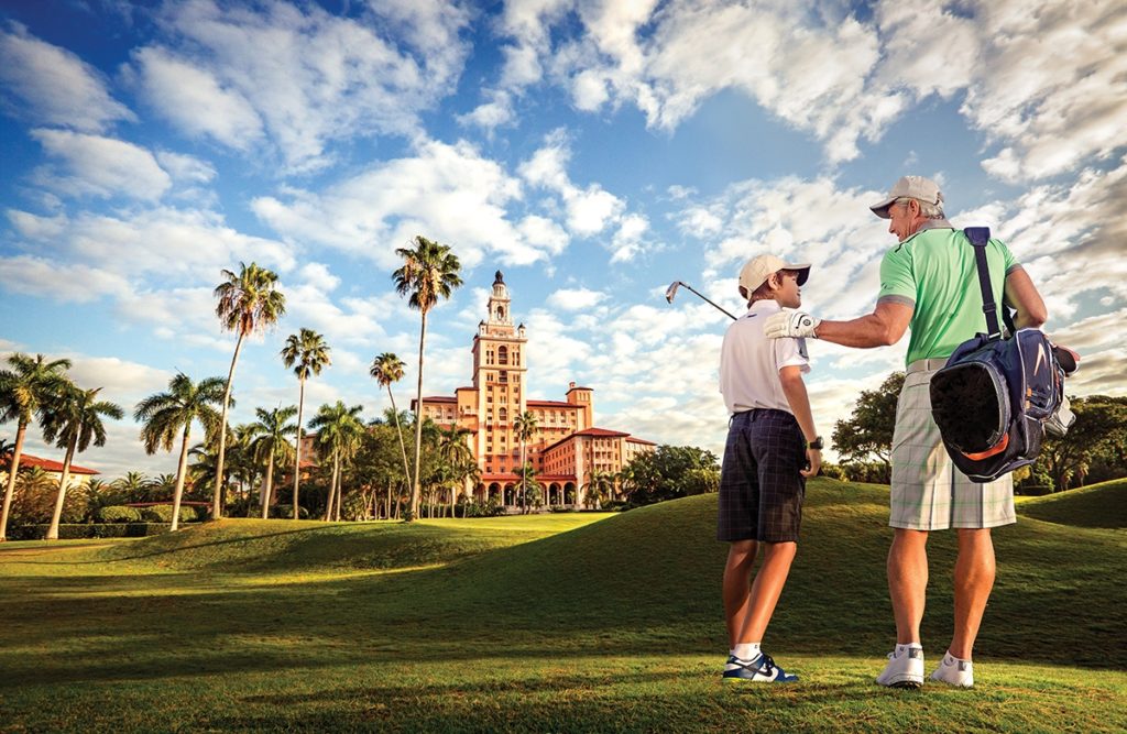 Coral Gables is home to some of the most prestigious golf courses in the country, 